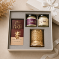 Executive Fragrance luxury gift hamper by Pitara Studio — 3 pieces from independent Indian makers in Signature Box with Foam Insert