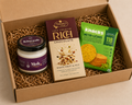 Fragrance & Indulgence luxury gift hamper by Pitara Studio — 3 pieces from independent Indian makers in Eco Kraft Box