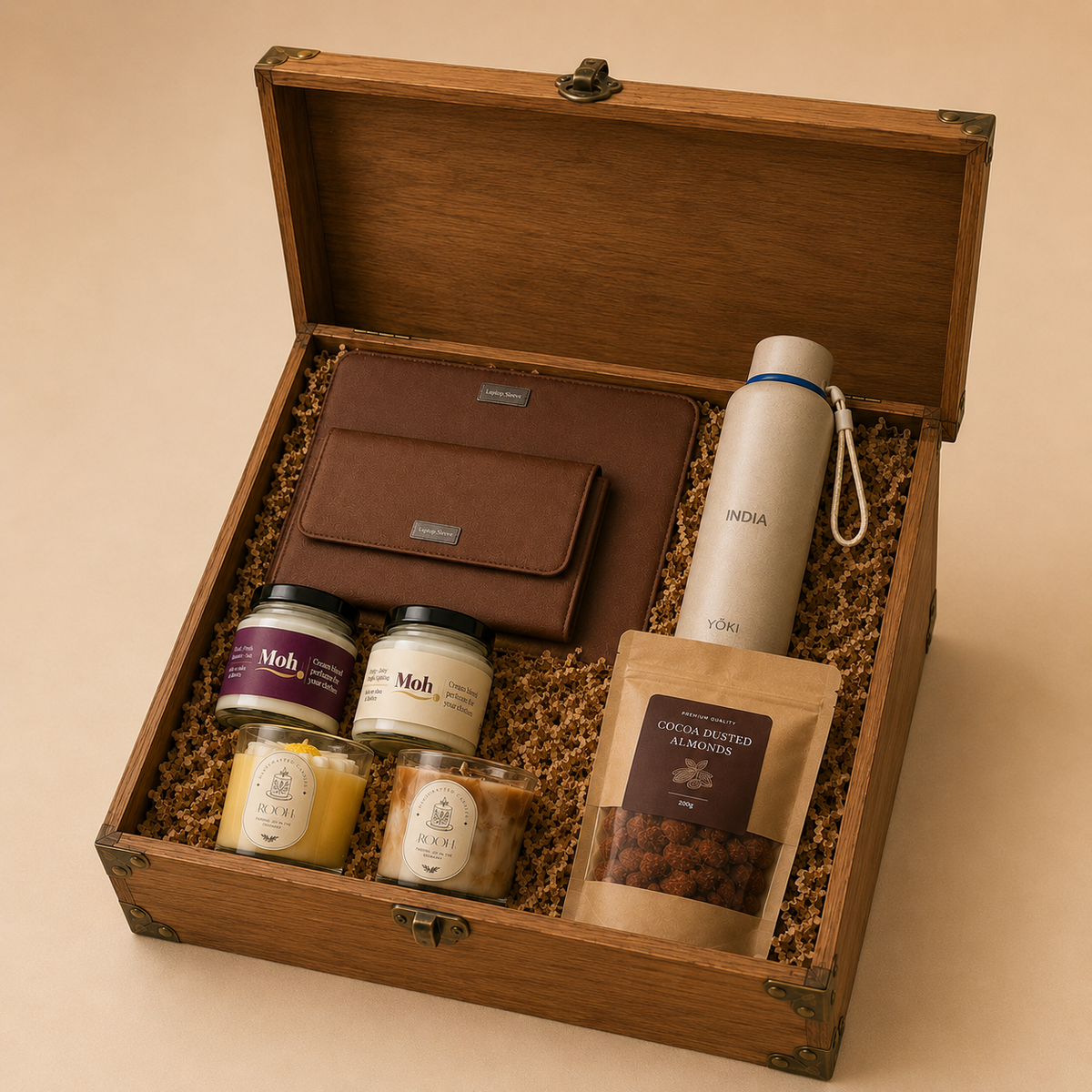 Grand Pitara luxury gift hamper by Pitara Studio — 6 pieces from independent Indian makers in The Pitara Trunk