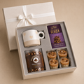 Hot Chocolate Club luxury gift hamper by Pitara Studio — 4 pieces from independent Indian makers in Signature Box with Foam Insert