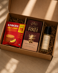 Little Fragrance luxury gift hamper by Pitara Studio — 3 pieces from independent Indian makers in Eco Kraft Box