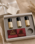 Postcards From India luxury gift hamper by Pitara Studio — 4 pieces from independent Indian makers in Eco Kraft Box
