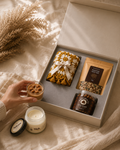 Sukoon luxury gift hamper by Pitara Studio — 4 pieces from independent Indian makers in The Pitara Trunk