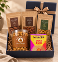 The Crunch Collection luxury gift hamper by Pitara Studio — 5 pieces from independent Indian makers in Signature Box
