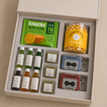 The Little Token luxury gift hamper by Pitara Studio — 4 pieces from independent Indian makers in Canvas Tote Kit